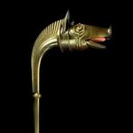 Carnyx 18 Gauge Solid Brass Medieval Celtic Deskford carnyx Fully Playable