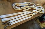 Soft 100% Cotton Long Reins 4Groundwork Schooling Horsemanship In Hand Dressage