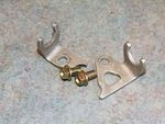 MV Agusta F4 Intercooler pipes engine mount brackets