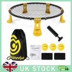 Spike Game Set Mini Beach Games Set With Net 3 Balls And Pump