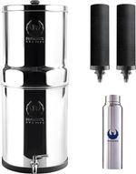 Phoenix Gravity-Fed Water Filter System, Stainless Steel, Countertop - 8 Litre