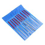 NEW 10*Guitar File Fret Nut Saddle Slot Grinding File Set LuthierRepair Tool