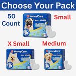 50 Pack Waist Disposable Dog Diapers Male Wraps Belly Bands Pet Soft All Sizes