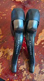 Shimano Ultegra Black Road Drop Bar STI Brake/Shifter Levers Set Pair