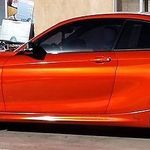 1lt NEAT FIERY ORANGE 2 pearl basecoat car paint solvent custom colour bike
