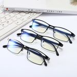 Popular Designer Reading Glasses Metal Steel Quality Business Unisex Mens Womens