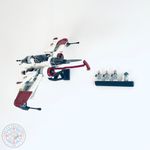 Wall Mount & Minifigure Holder for LEGO Star Wars ARC-170 Starfighter (75402)