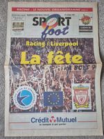 RACING STRASBOURG v LIVERPOOL UEFA Cup 1997/8 Plus TICKET.