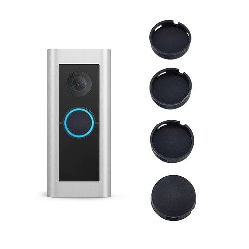 4pcs Easy To Install Doorbell Button Replacement  for Ring Doorbell