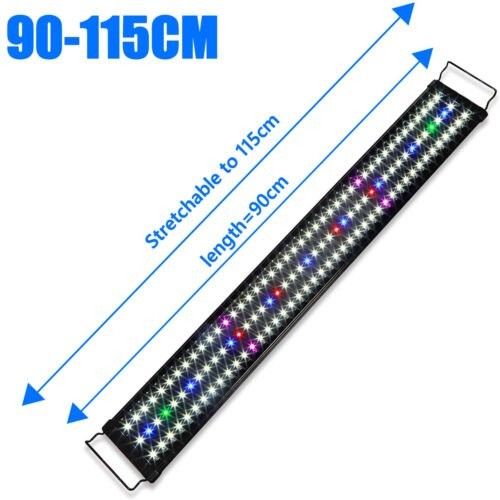 Full Spectrum Aquarium Light LED Fish Tank Plant Lighting Lamp w/ Timer UK Plug — image 1