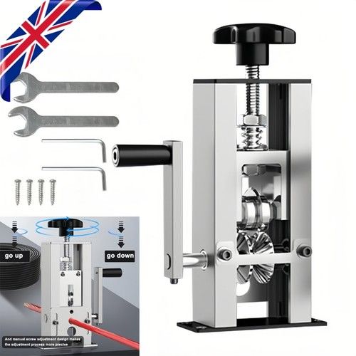 Manual Electric Wire Stripping Machine Cable Stripper Scrap Copper Cutter 1-25mm