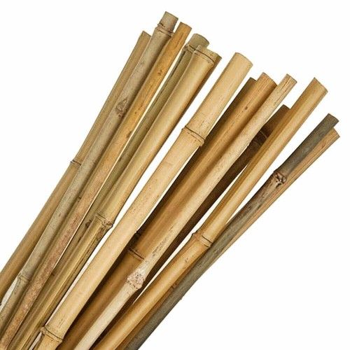 4ft-6ft-7ft-8ft Large Bamboo Canes Thick Strong Garden Canes Plant Support Pole