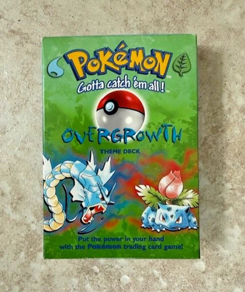 Pokemon - Overgrowth - Theme Deck - 1999 - NEW  ✅