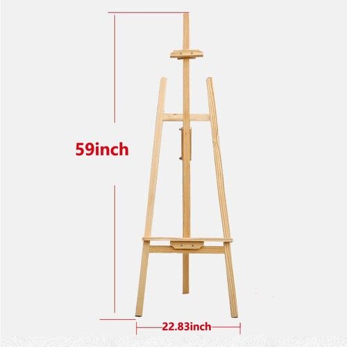 Artist Easel Large Tripod Floor Adjustable Display Art Painting Stand 1.5m 1.75m