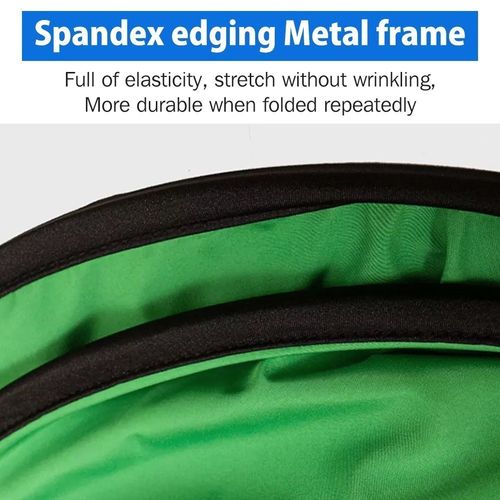 2in1 Green Blue Popup Backdrop Background Panel Screen Collapsible Clip Kit UK — image 4