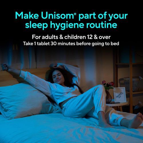 Unisom SleepTabs, Nighttime Sleep-aid, Doxylamine Succinate, 80 Tablets — image 7