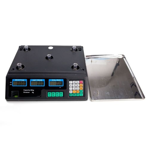 40kg/5g Digital Scale Electronic Price Computing Scales Vegetable Fruit Retail — image 6