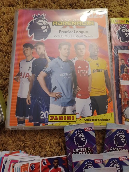 HUGE Joblot 2025 Panini Adrenalyn Football Cards,95% Complete,Sealed Packs+more — image 2