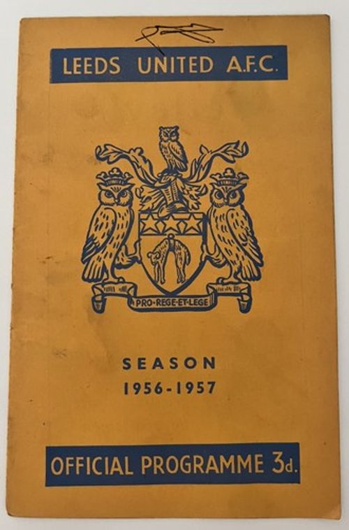 Leeds United v Luton Town 1956/57