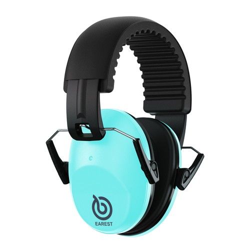 Foldable Ear Defenders Muffs Noise Protectors Reduction SNR Baby Kids Adult +Bag