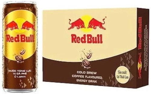 Red Bull Cold Brew Coffee Energy Drink 250ml - Box of 24 Cans - Rare Flavor