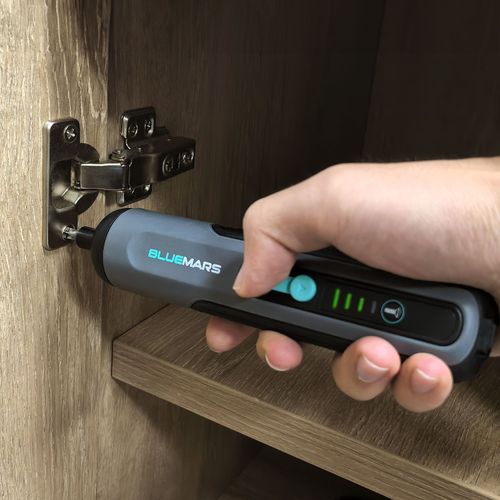 BlueMars 3.6V Cordless Electric Screwdriver Set, 27 Bits, 5Nm, Type-C, Led Light — image 2