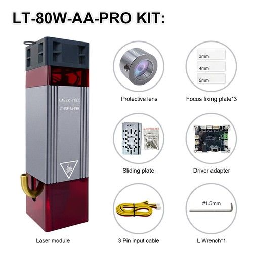 10W Optical Power Laser Module Head for Laser DIY Engraver Cutting Machine