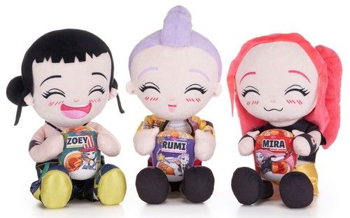 NEW OFFICIAL 12 INCH K POP DEMON HUNTERS KPOP PLUSH SOFT TOYS K-POP