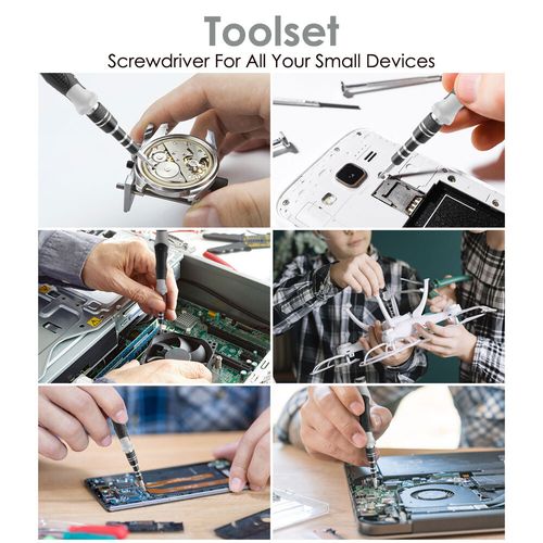 139 Pc Precision Magnetic Screwdriver Set Electronics PC Mobile Repair Tool Kit — image 11