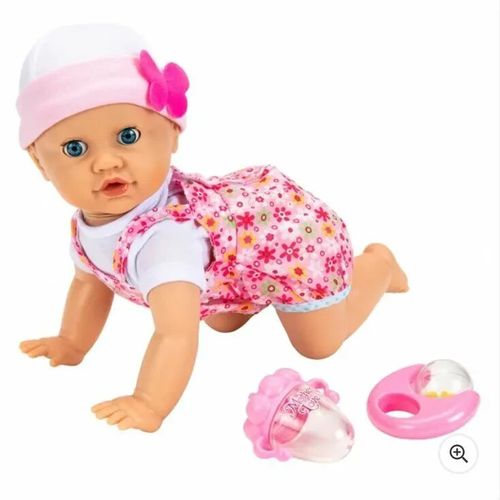 Giggles and Wiggles Crawling Baby Doll for Girls Babies Toddlers Gift Christmas — image 1