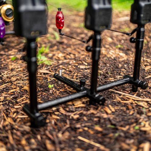 Quest Trilogy Pod | Bank Sticks | Carp Fishing Rod Pod | With Zipped Carry Bag — image 15