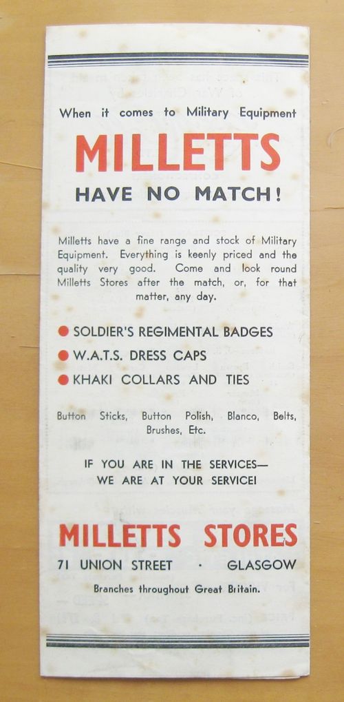 SCOTLAND v ENGLAND 1945 *Good Condition Football Programme* — image 3