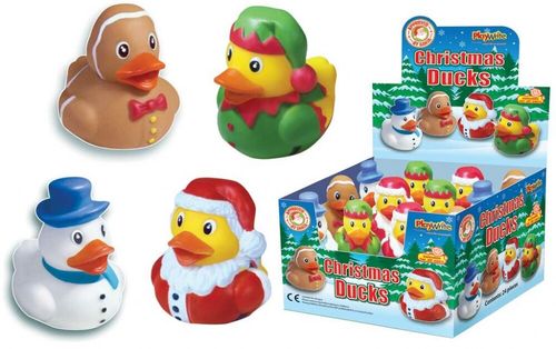288 x Christmas Ducks 5cm Toys Party Bag Toy Filler Job Lot Bulk Wholesale — image 1