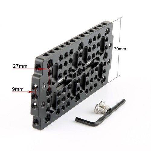 NICEYRIG Camera Cheese Mount Plate for URSA Mini Camera Rod Clamps Cage UK