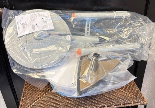 Star Trek 60th Anniv USS Enterprise Cinema Popcorn Bucket AMC Ships Now Sealed