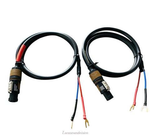 REL Hi-Level Subwoofer Audio Cable Stereo Pair  for 2 REL & BK Subwoofer