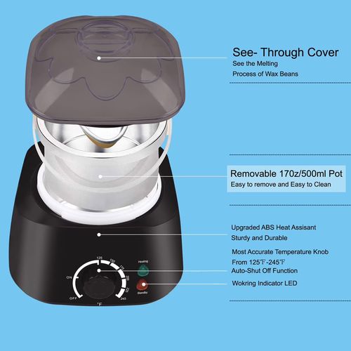 Wax Kit Wax Warmer Wax Heater Hair Removal for Man and Woman Sensitive Skin — image 2