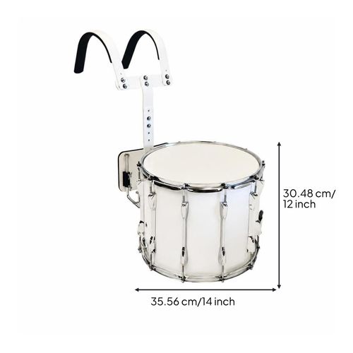 Marching Snare Drum Sturdy Marching Drum with Carrier Easy to Install — image 8