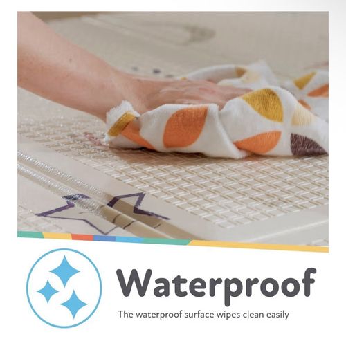 Nuby Foldable Reversible Play Mat - Easy Clean | Reversible | Waterproof — image 4