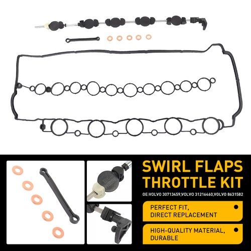 Swirl Flap Repair Kit for Volvo XC90 2005-2014 D5 C30 C70 2006- S40 D5 30777650
