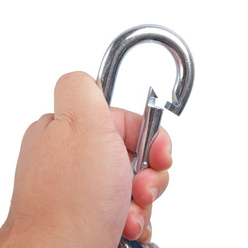 SWING HOOKS HANGERS SQUARE (PAIR) GALVANIZED IRON for 90mm diameter timber 200kg — image 9