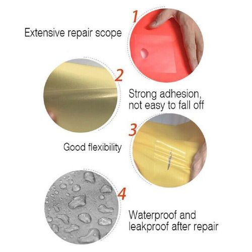 20X Inflatable Repair Kit Puncture For Pools Airbeds Hot Tub Patches Heavy Duty — image 6