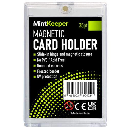 MintKeeper 35pt Magnetic Card Holder - Trading Card Case - Pokemon/Sports Mag — image 1