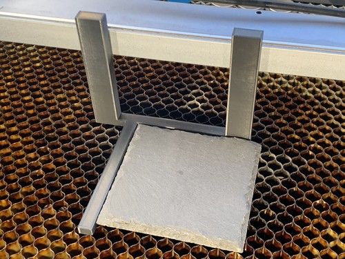 Acmer Laser Engraver Cutter Bed Alignment Tool.  Black.