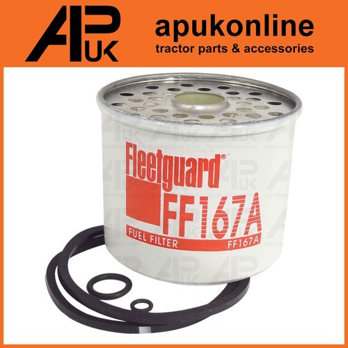 Fleetguard Fuel Filter for Massey Ferguson 35 65 135 148 165 168 245 265 Tractor — image 1