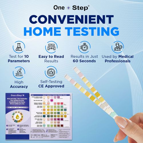 5 x Urine Test Strips 10 Parameter Urinalysis Home/Professional/GP Dipstick  — image 2
