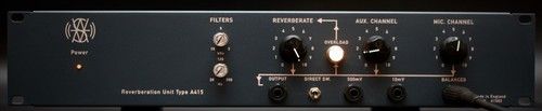 S.V.A. A415 Dub Spring Reverb Grampian 636 Blue / Grey with filters