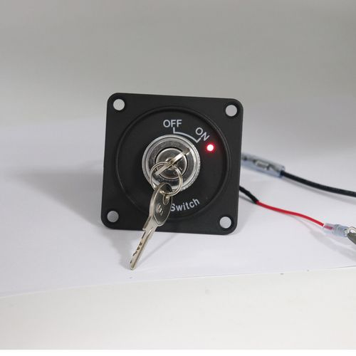 Car Auto Boat Ignition Switch Panel With Keys Engine Start 2-Position ON-OFF 12V — image 2
