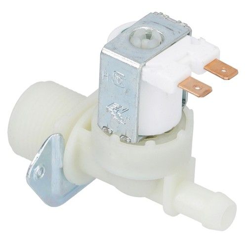 BUFFALO SOLENOID VALVE WATER INLET STRAIGHT SINGLE FOR DISHWASHER  GLASSWASHER