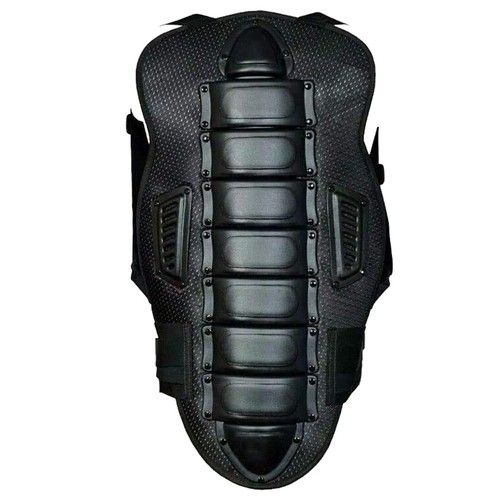Motorcycle Spine Back Protector Armor Vest Adjustable Lumbar Support Shield